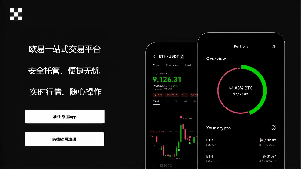 NFT钱包APP页面展示